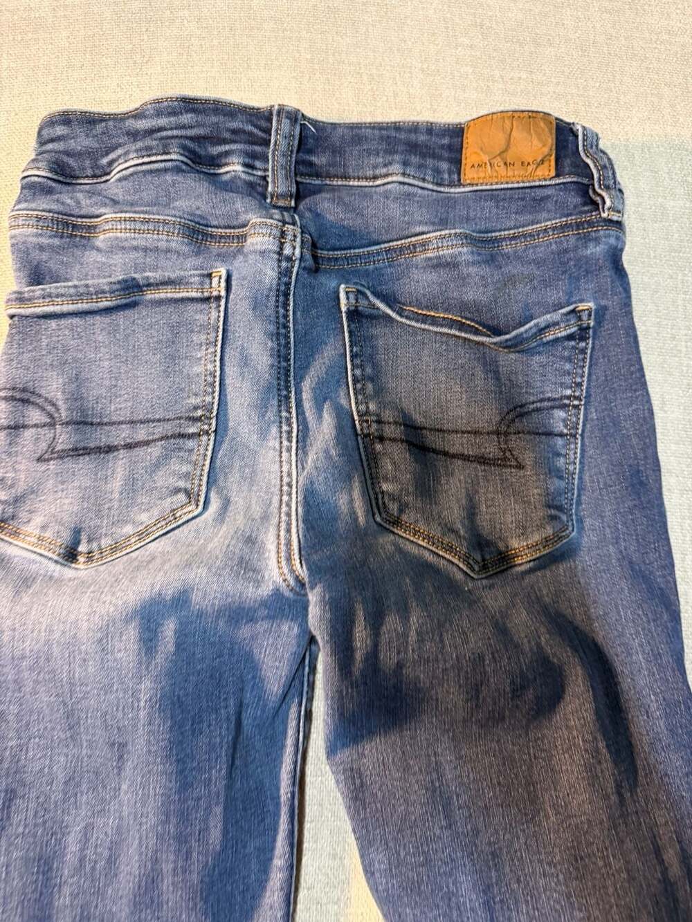 American Eagle Women's Hi-Rise Jegging Stretch Jeans Size 2 - Picture 7 of 7